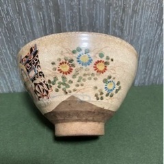 お値段交渉承ります　古薩摩 薄茶茶碗　【希少】骨董 時代あり コレクション　天目茶碗  茶器　茶道具の画像
