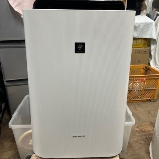 【簡易清掃・通電確認済】加湿空気清浄機　シャープ/SHARP  KC-G50-W 2018年製