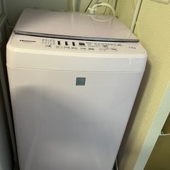 Hisense 洗濯機 縦型 2018年製 ピンク