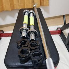IROTEC バーベルセット100KG  GronGバーベルスタンド  インクラインベンチ 3点セットの画像