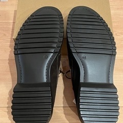 定価4990円【新品未使用】リアルレザーデッキシューズ GU 28cmの画像