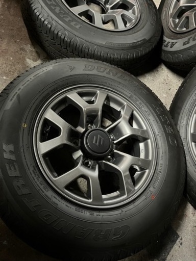 ジムニーシエラJB74 純正タイヤホイール4本セット 新車外し極上 ナット付き