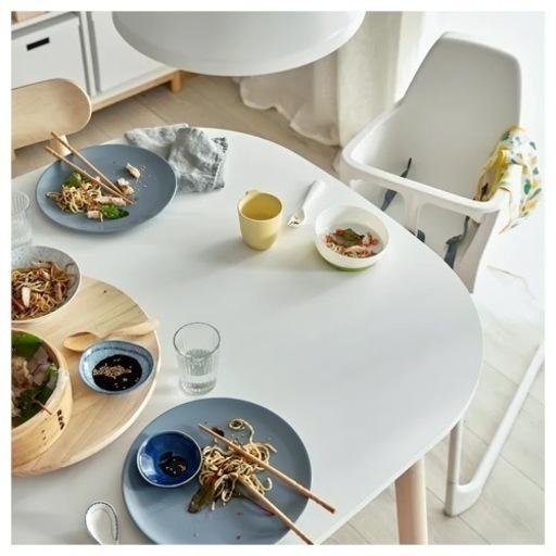 定価6万 IKEA VEDBO ヴェードボー ダイニングテーブル, ホワイト