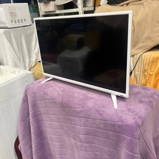 【清掃・動作確認済】32型液晶テレビ　amadana／アマダナ　AT-TV321S-WT 2018年製