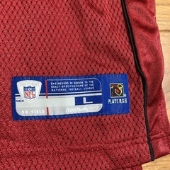 未使用　NFL cardinals fitzgerald シャツ　Lサイズの画像