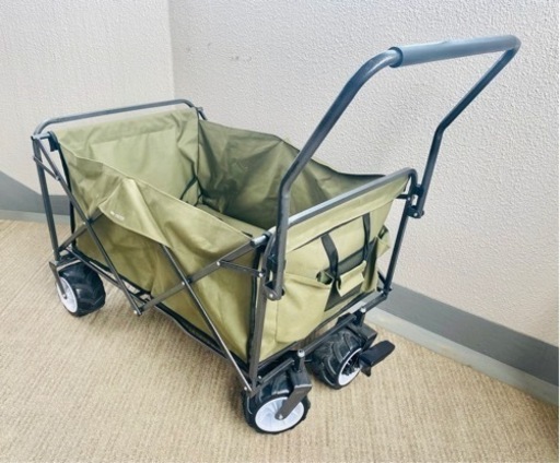 10/19AMお渡し⭐︎美品　【アウトドアワゴン キャリーカート 折りたたみ 大容量190L】お渡し10/19AM