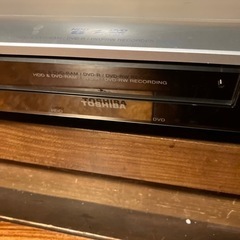 TOSHIBA HDD DVDデッキの画像