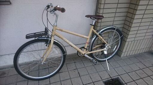 ★★★特に女性にイチオシ・泥除付【ルイガノ ＴＲ２ クロスバイク・シマノ外装７段変速】乗りやすい・町乗り★★★