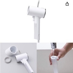 衣類スチーマー　TWINBIRD SA-D096W WHITEの画像
