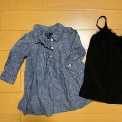 美品・petit mainとbaby GAPの4点セットの画像