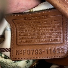 コーチバッグの画像