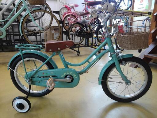 中古子供自転車2662前後タイヤ新品！ブリヂストンハッチ