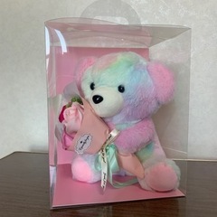 ソープフラワー　レインボーベア