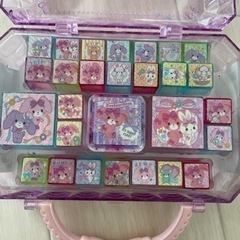 【決定】プリンセス　ミニバッグ　入れ物　スタンプセットの画像