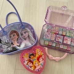 【決定】プリンセス　ミニバッグ　入れ物　スタンプセット