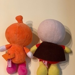 アンパンマン、ドキンちゃん　ぬいぐるみの画像