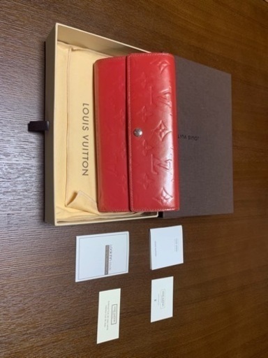LOUIS VUITTON ルイヴィトン 美品　長財布 ヴェルニ