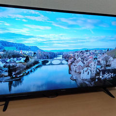 2022年製 アイリスオーヤマ 40V型TV 液晶 テレビ 40FB10PB Wチューナー 裏番組同時録画 外付けHDD録画対応 