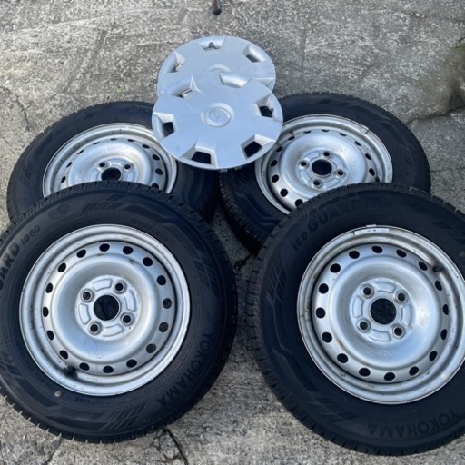 145/80R13バリ山イボ付ヨコハマiG60 