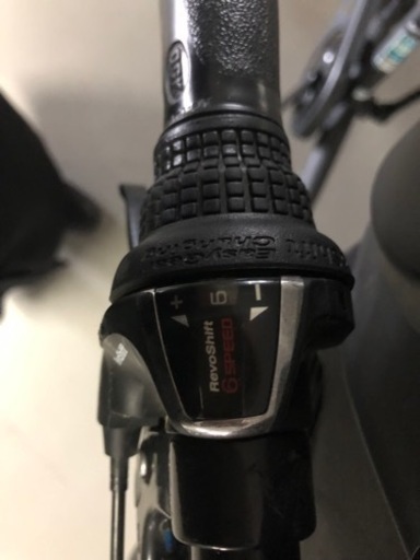 子供乗せ(フロント)付き自転車 6速　ツヤケシブラック