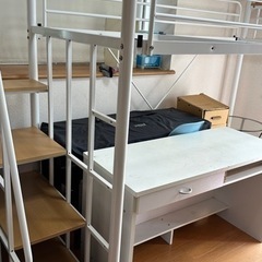ロフトベッド　解体してお渡しします。本日中希望
