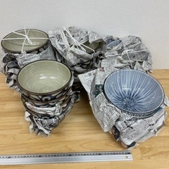 まとめ売り　どんぶり　琉球唐草　の画像