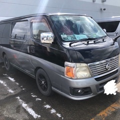 日産キャラバンE25ディーゼルターボスーパーロングの画像