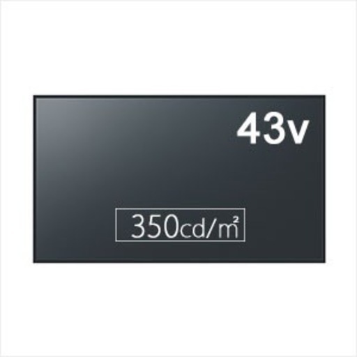 【値下げ相談可能】Panasonic ディスプレイ　43V型