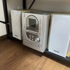 【Panasonic】CD MDコンポ