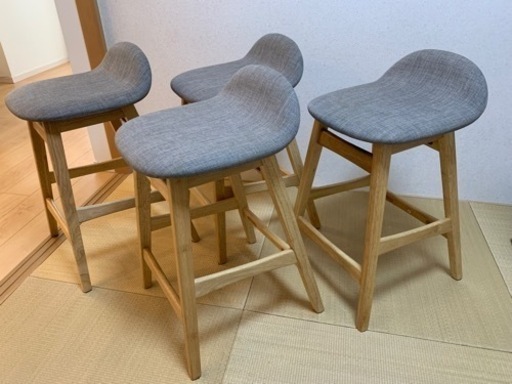 ニトリ　ダイニングチェア　4脚セット