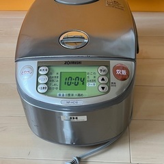 中古品、象印の炊飯器