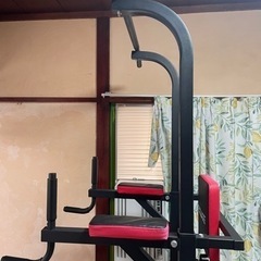 懸垂バー　腹筋下部　トレーニング