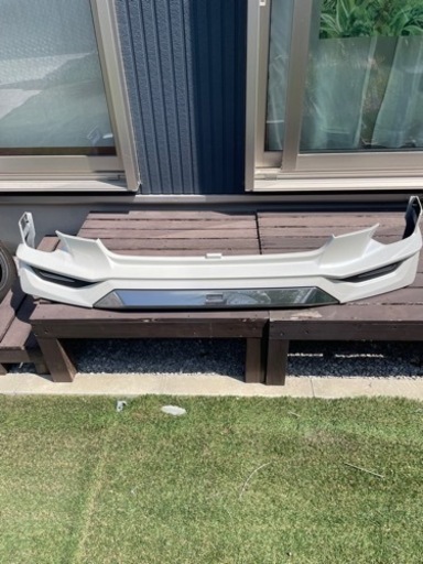 ルーミー　後期　M900A モデリスタ　フロントリップスポイラー　デイライト付き　パールホワイトW24 新古品