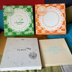 ◆最終値下げ！非売品スヌーピー2枚、ムーミン、プーさんお皿セット◆の画像