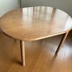 木製　ローテーブル