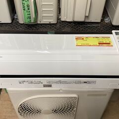 K04447　東芝　中古エアコン　主に6畳用　冷房能力　2.2KW ／ 暖房能力　2.2KW