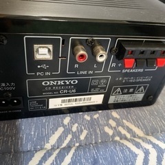 美品オンキョー　Bluetooth スピーカー　CR-U6の画像