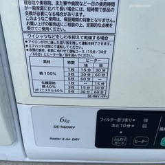衣類乾燥機　の画像
