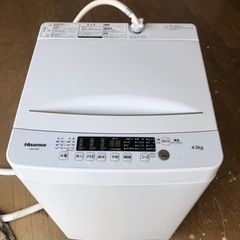 Hisense. HW-K45E.  4.5キロ　2022年式