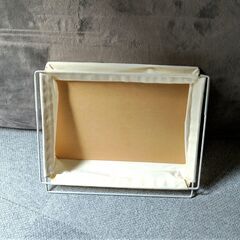 【MUJI 無印良品】 スチールユニットシェルフ・追加用帆布バス...