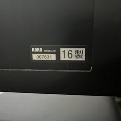 【ジャンク】KORG B1 電子ピアノ 本体のみの画像