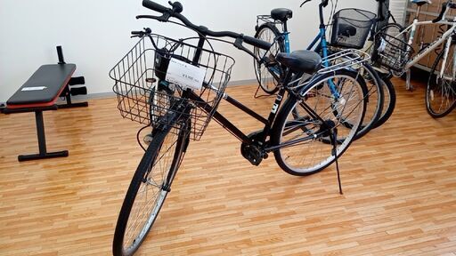 ★ジモティ割あり★  自転車 27インチ 黒 クリーニング済み YJ431