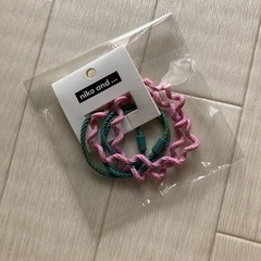未開封　ニコアンド　2カラーセットヘアゴムの画像