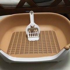 🐈‍⬛花王　ニャンとも清潔トイレ①　【本体とスコップのみ】の画像