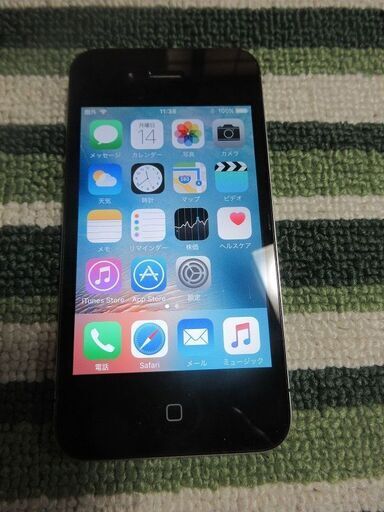 Apple  iphone  4S  32GB  BK　本体　完動品