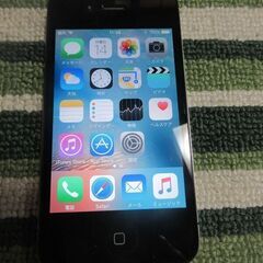Apple  iphone  4S  32GB  BK　本体　完動品
