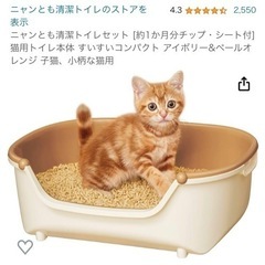 🐈‍⬛　花王　ニャンとも清潔トイレ② 【本体のみ】の画像