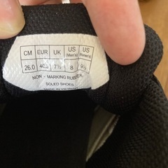 バドミントンシューズの画像