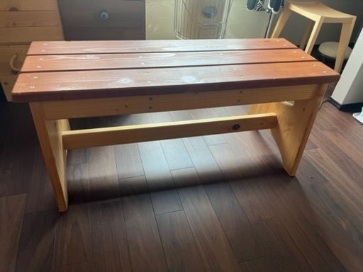 美品　可愛いベンチ　屋内使用