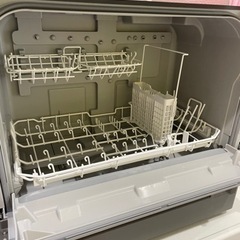 【2021年製】パナソニック　食洗機　NP-TSK1-H  スチールグレーの画像